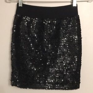 LILY WHITE Women’s Sequin Skirt